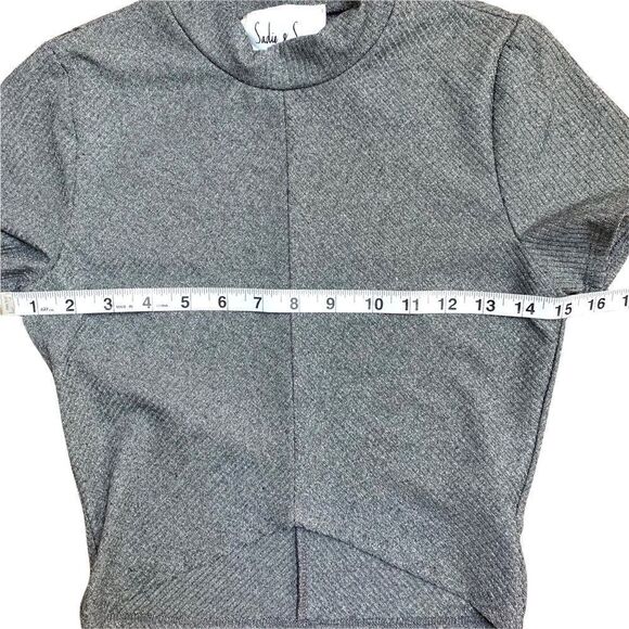 Nwot sage the label reyna mockneck crop top - Picture 9 of 10